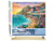 Peinture par Numéro Figured'Art - Vacances à la Plage - Kit de Loisir Créatif DIY Numéro d'Art Complet - 40x50cm toile roulée + châssis en bois à monter