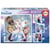 4 puzzles evolutifs La reine des Neiges - Educa Borras - Bleu