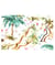 Tissu coton satiné jungle de 140 cm de largeur namaqua multicolore vendu par 50 cm