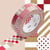 Masking Tape - Masking Tape MT 1,5 cm Rayé carré rouge