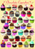 Puzzle 1000 pièces - Cupcakes au chocolat - Eurographics