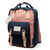 Sac à Dos Voyage École Sport 38 * 28 * 15 cm Bleu Rose YONIS