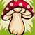 LUC - Kit canevas Soudan Champignon 25x25 cm