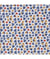 Tissu coton Eventail Zanteme de 150 cm de largeur Multicolore vendu par 50 cm