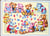 Canevas antique Nounours party 45x60cm