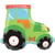Ballon Aluminium Hélium Géant - Tracteur 60 cm
