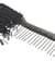 Bobine 9m frange chaînette 60mm gris moyen