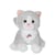 Peluche - Peluche Dogz & kats sonores 18 cm - chat gris