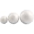 Boules en polystyrène, d 20+30+40 mm, blanc, 12 pièces/ 1 Pq.