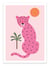 Affiche 30 x 40 cm - Wild pink - Andy Westface