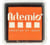 Encreur orange 3cm x 3cm ARTEMIO