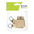 Set 3 porte-clés rectangles 3,5x5,5 cm - Artemio