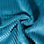 Tissu Doudou côtelé d'ameublement 10 mm uni Bleu canard