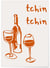 Affiche Tchin tchin 2 | A3 : 29,7x42cm