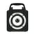 Enceinte Bluetooth Sans Fil Portable En Bois 5W Autonomie 3-4 Heures 500mAh USB Noir YONIS