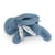 Doudou pantin lapin bleu 25cm DC4141 - Doudou et Compagnie