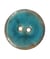 Carte de 2 boutons Coco laqué 23mm - Union Knopf Bleu Turquoise