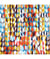 Tissu coton enduit Disco de 160 cm de largeur Multicolore vendu par 50 cm