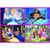 4 puzzles enfant les princesses disney : blanche neige - cendrillon 50 - 80 - 100 - 150 pieces - educa - 17637