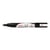 Lot de 12 marqueurs craie pointe conique fine UNI-BALL PWE3MS 0,9 - 1,3 mm Noir