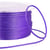 Cordon queue de rat 2mm violet au mètre