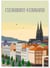 Affiche ville Clermont Ferrand 2 | A3 : 29,7x42cm