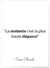 Affiche Coco Chanel : 'La modestie...' | A3 : 29,7x42cm