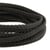 Bobine 50m Cordon damier polyester 5mm noir