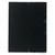 Chemise à élastique 3 rabats carte lustrée 355gm2 - A4 - Noir - x 25 - Exacompta