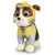 Peluche chien ruben 19 cm - pat' patrouille mighty pups - peluche licence