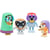 Figurines articulées Bluey - Les grands-mères - Lot de 4 - Bleu