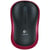 Souris Optique Sans Fil 1000DPI 3 Boutons 10m Plug And Play 12 Mois Autonomie Rouge YONIS