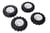 Rolly Pneus pour tracteurs – Trac Air Tyres - Rolly Toys - Noir