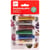 Lot de 6 tubes de paillettes métallisées - Assortiment de couleurs - Loisirs créatifs enfant - Apli Kids