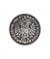 Carte de 2 boutons folklorique 23mm - Union Knopf Argent