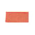 Ruban 25m mousseline en polyamide orange fonce