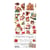 Set de 18 papiers de die cuts 15,5 x 30, 5 cm Craft O Clock CHRISTMAS EVERYWHERE