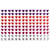 MégaCréa DIY - Stickers strass coeurs 0,6 cm 140 pièces