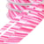 Bobine 30m ruban festonné multicolore rose