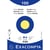 Paquet 100 fiches sous film - bristol uni non perforé 210x297mm - Jaune - x 10 - Exacompta