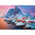 Puzzle scandinave : village hamnoy 500 pieces - collection paysage norvege - montagne - clementoni - 35144