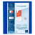 Classeur PP personnalisable Kreacover - 4 anneaux en D 50mm - A4 maxi - Bleu - x 10 - Exacompta