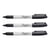 Lot de 3 marqueurs permanents pointe fine 0,7 mm - SHARPIE - Noir