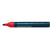 Lot de 10 marqueurs permanents - SCHNEIDER - Maxx 233 - Pointe biseautée 1+5 mm - Rouge