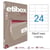 Apli 119751 x5 - Etiquettes blanches format 70 x 37 mm - Carton de 5 boites Réf.119751