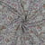 Tissu Viscose Ecovero Fleuris Liorine sur fond Blanc