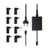 Nedis Chargeur USB-C 100W GaN pour PC Portable / Tablette / Smartphone Ultra Rapide Noir