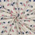 Tissu Sweat léger Bio Jennifer Bouron chiens Bleu et Rose sur fond Ecru