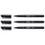 Lot de 3 feutres permanents pointe superfine - STABILO OHPen - Noir