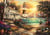 Puzzle 500 pièces - Chuck Pinson - Cottage by the Sea - Grafika